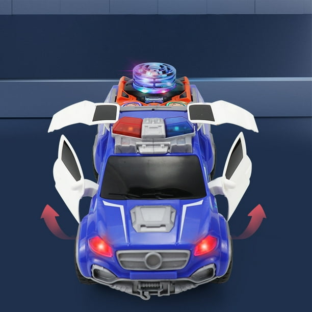 Coche De Juguete Para Niños, Luces Coloridas Deslumbrantes, Juguete De Coche De Rendimiento Acrobático Con Sonido Ligero Para Niños Y Niñas