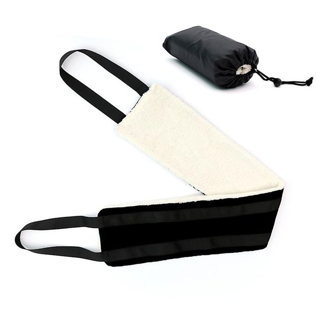 Arnés ajustable para perros (negro) adecuado para patas traseras débiles, correas de apoyo y rehabilitación, arnés suave para perros ancianos, perros lesionados y discapacitados