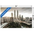 thumbnail image 3 of Wonders of the World - Petronas Towers Wall Poster with Pushpins, 22.375" x 34", 3 of 6