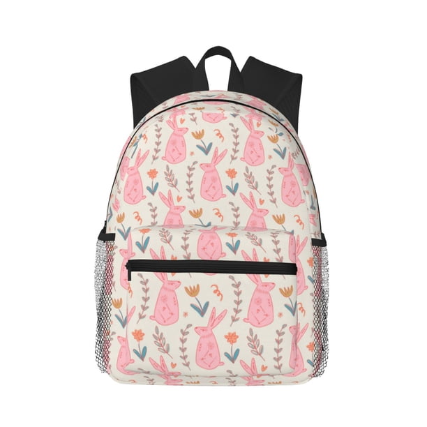 Disketp Rabbit Mochila Ligera Clásica con Múltiples Bolsillos, Mochila Casual para Hombre y Mujer, Ideal para Escuela, Trabajo y Viajes