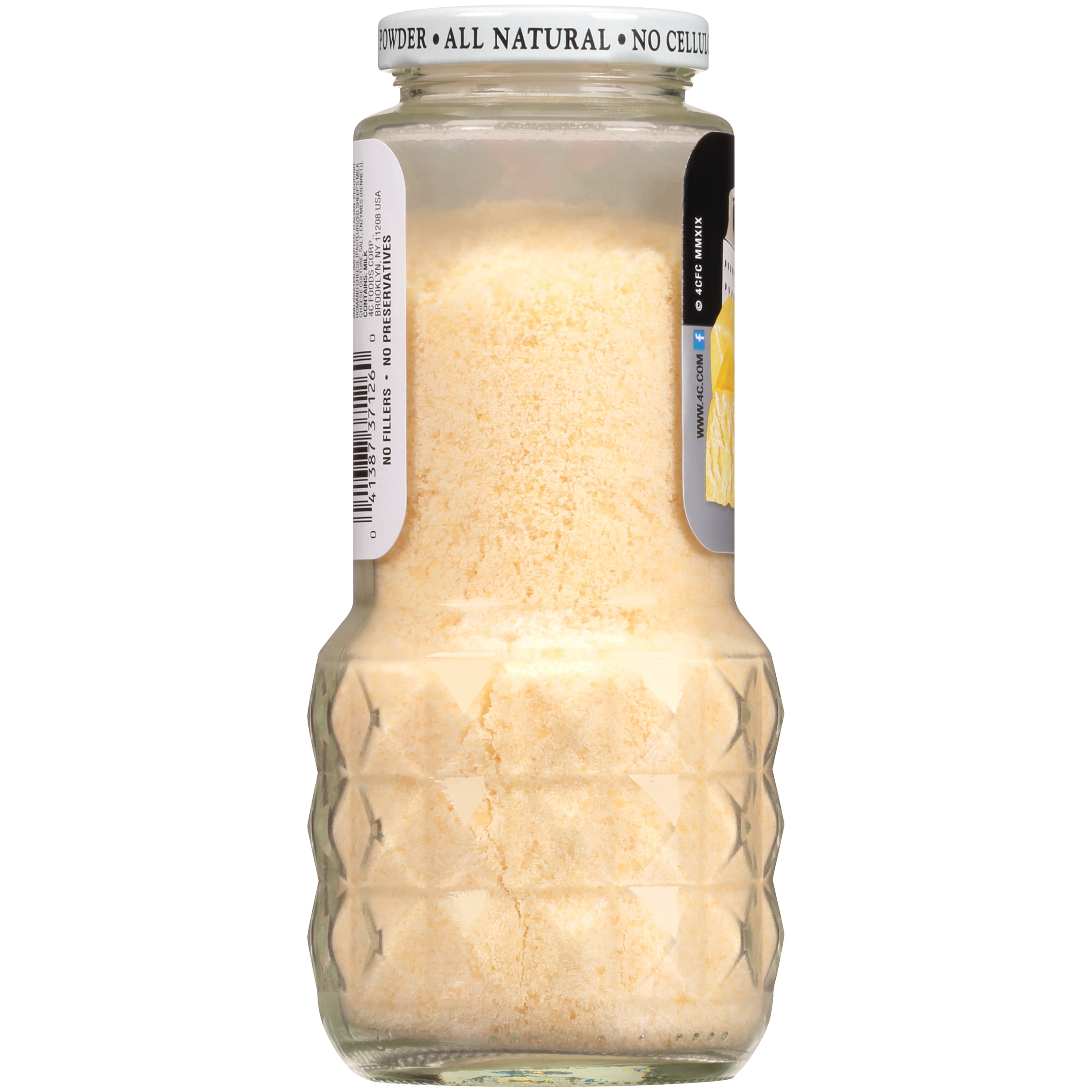 4C 100% Natural Parmesan/Romano Cheese, 6 oz