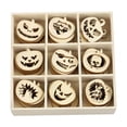 thumbnail image 2 of Vikakiooze Wooden Halloween Pendant Home Decoration Gift Party Decoration Props๐๐, 2 of 5