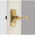 thumbnail image 2 of Larson 5035250 Georgian Bright Brass Storm Door Lever, 2 of 3