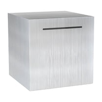 LAMIRO Stainless Steel Piggy Bank,Large Piggy Bank Must Break to Open,Money Bank Cash Coin Jar Saving Box for Adults,Boys,and Girls