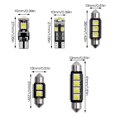 thumbnail image 4 of 17Pcs LED SMD Bulb 6000K Durable White Light for Car Interior Plate Light Automobile Accessory Easy Installation Macarena bombilla de luz de lectura, 4 of 8