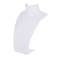 thumbnail image 4 of lionlar Acrylic Necklace Earring Jewelry Bust Display Stand Showcase Display White A-2, 4 of 8