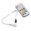 thumbnail image 4 of Minicontrolador de atenuación remoto inalámbrico RF de 21 teclas WC2811 2812B con efecto de brillo ajustable a todo color y atenuador de LED RF, 4 of 14