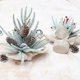 thumbnail image 4 of Mini árbol de Navidad, ramas y piñas artificiales de mesa, decoración navideña, plantas en maceta, 4 of 5