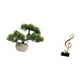 thumbnail image 5 of Árbol bonsái artificial,Bonsái artificial para decoración de escritorio o interior,Figura de escritorio,Escultura de notas musicales para escritorio,oficina o decoración del hogar,Figura, 5 of 8