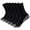 A-Black41, variant on Men's Socks 6 pack Athletic Socks Terry Cushioned Ball Socks Breathable Winter Comfort Training Socks