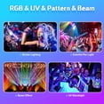 thumbnail image 4 of Luces láser AMKI DJ Lights para fiestas Pro 4 en 1 RGBW y UV, 4 of 8