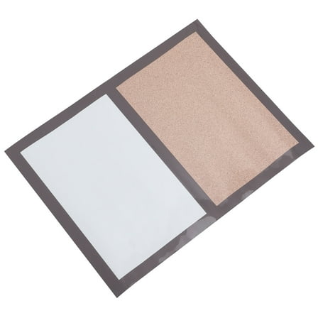 UPKOCH Bulletin Board Fabric Cork Board Rubber Multi Home Users Organizing Notes 1 Set