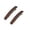 Matte Frosted Colors, variant on 4 PCS Small Rectangle Hair Barrettes For Women Non Slips Snap Clips For Thin Fine Hair