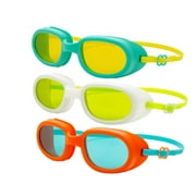 Dolfino Swim Goggle for Children, Multi-Color (3 Pack)