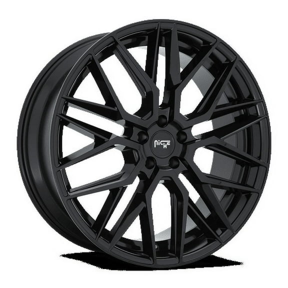 Niche 1Pc M224 Gamma 20X9 5X112 38Et 72.56Cb Gloss Black Wheel