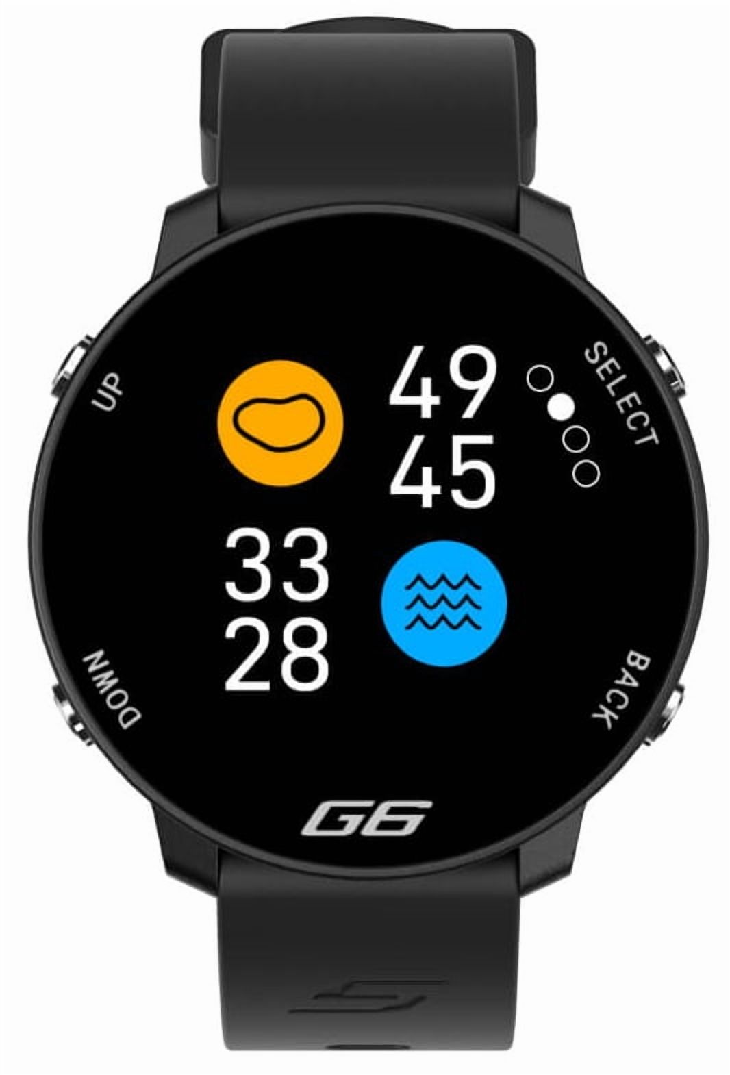 Shot Scope Golf G6 Watch Black GPS/Range Finders New