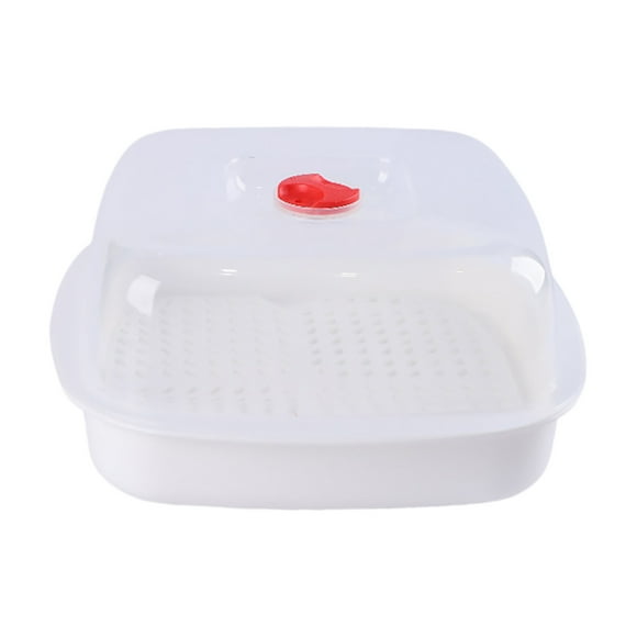 Hearth & Gear Microwave Oven Steamer Meals In Minutes! Stackable Microwave Vegetable Steamer Utensils With Lid Micro Cookware Heating Bowl For Kitchen Cooking Dish Lunch Rice Cooker Small Food Cooker