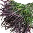 thumbnail image 3 of 10 Bundles Artificial Plants Outdoor Fake Grass Greenery Stems UV Resistant Faux Plastic Plants Shrubs for Spring Summer Home Garden Pathway Window Box Front Porch Decor, Green, 3 of 5