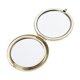 thumbnail image 1 of 2x Espejo de Mano Plegable Yinane Oro Espejo de Maquillaje Compacto de Bolsillo, 1 of 8