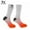 B Gray, variant on Sun Will Winter Warm Socks for Men and Women,Skiing Hiking Rechargeable Battery Heated Socks S-XL