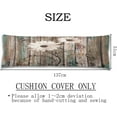 thumbnail image 2 of Rustic Floral Body Pillow Cover Farmhouse Daisy Flower with Butterfly on Vintage Country Barn Wood Barnwood Long Pillow Case Protector with Zipper Soft Large Pillowcase Cushoned for Bed,Couch 20"x54", 2 of 4