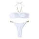 thumbnail image 1 of Traje de baño de bikini, traje de baño dividido de 2 piezas Traje de baño dividido Conjunto de bikini Solución innovadora, 1 of 8
