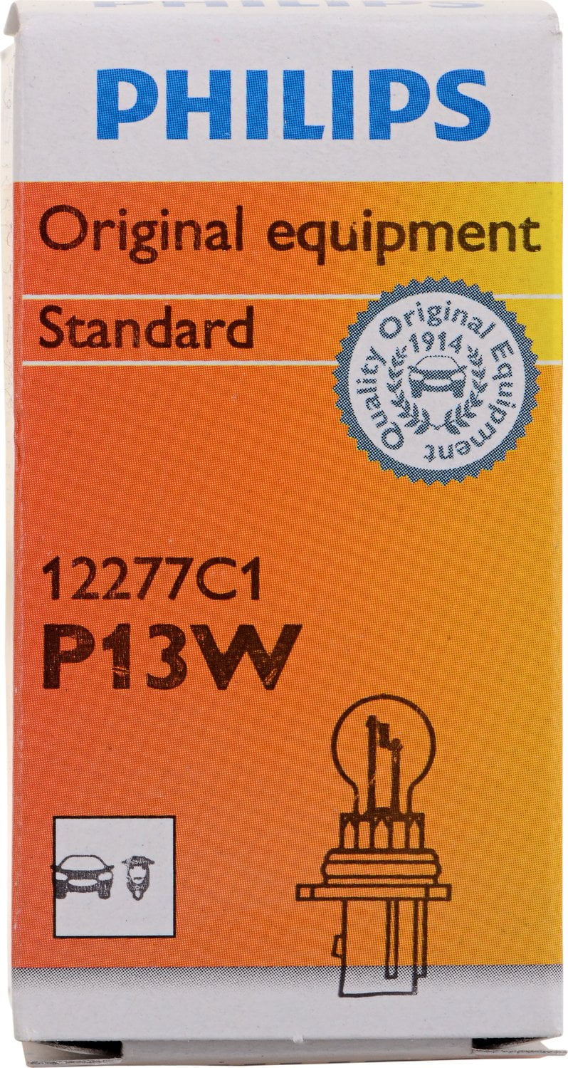 throw away Laws and regulations Dialogue Philips Hipervision Bulb P13W, Clear, Twist Type, Always Change In Pairs! -  Walmart.com