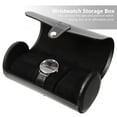 thumbnail image 3 of Cylindrical Watch Box Watches Gift Container Case Ladies Organizer Storage Packing, 3 of 6