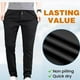 thumbnail image 4 of Pantalones largos para hombre, para exteriores, impermeables, a la moda, lisos, informales, con cintura elástica y bolsillos, pantalones cargo para hombre., 4 of 4