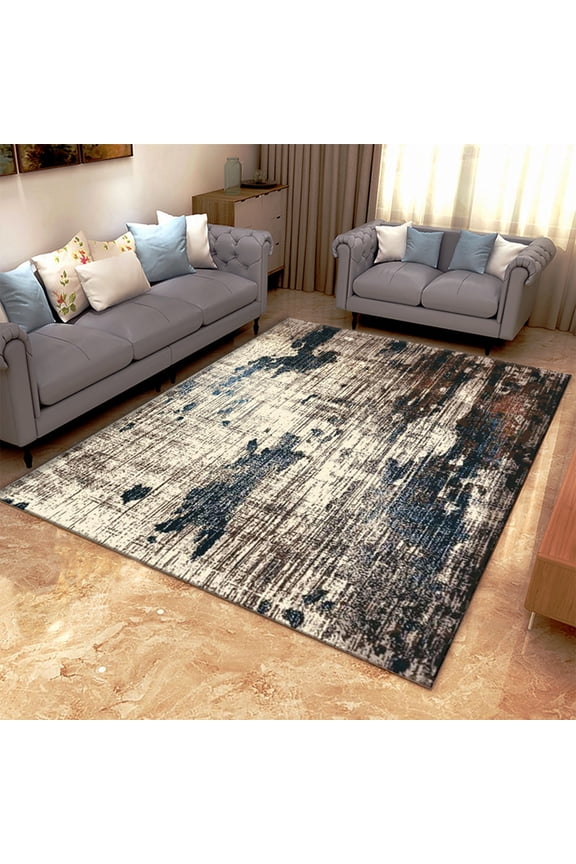 Modern Area Rugs Creative Floor Carpet with Abstract Patterns for Dining Room Living Room Bedroom
