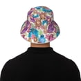 thumbnail image 5 of Xecao Watercolor Owl Print Men and Women Night Reflective Hat Runner Cap Visor Bucket Hat Boonie Cap, 5 of 6