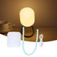 thumbnail image 4 of Lámpara De Escritorio LED, Luz Nocturna LED Duradera De Larga Duración, Gran Capacidad Con Dos Modos De Iluminación Para El Aprendizaje Y La Vida ANGGREK Bedside Lamp, 4 of 8