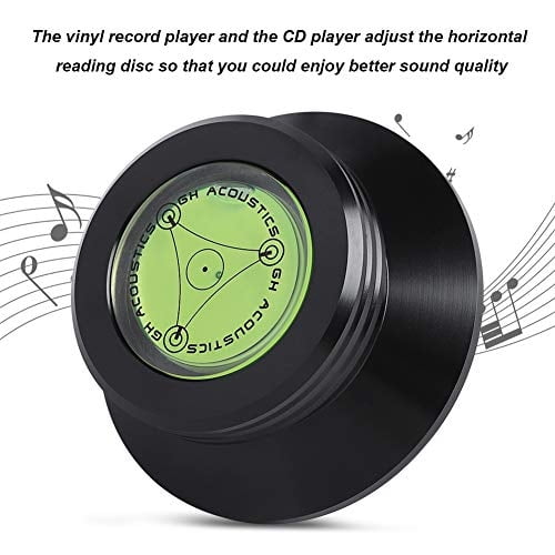 Estabilizador de Discos, Tocadiscos de Aluminio para Discos de Vinil,