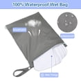 thumbnail image 4 of Ludolm Wet Dry Bags, Waterproof Washable Travel Bags, Beach, Pool, Gym Bag for Swimsuits & Wet Clothes with 2 Pockets, 4 of 7