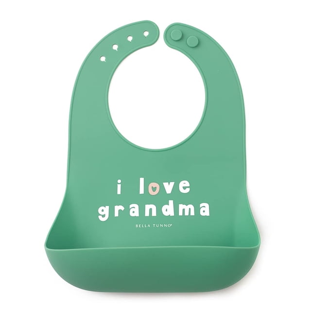 Recogedor de alimentos de silicona impermeable Baby Bib Bella Tunno