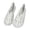 White, variant on NOKIO Women's Ballet Sandals Hollow Out Wide Width Sandles Breathable Lightweight F𝗅a𝗍s L𝗈afers S𝗅ip On Casual Walking Shoes with Comfortable Soft Insole