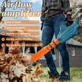 thumbnail image 3 of Leaf Blower Air Booster, Air Flow Turbo Booster for Leaf Blower Attachment Designed Based on Venturi Effect, 2nd Gen Airflow Amplifier, Doubling up AmountAir of Your Leaf Blowers (2PCS Black), 3 of 10