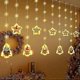 thumbnail image 1 of LED Light Curtain with 8 Modes, USB Christmas Decoration for Windows, Mood Lighting for Parties and Interior, 1 of 5