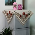 thumbnail image 3 of Bgsha Rural Vintage Brodé Nappe Dentelle Florale Couverture de Table Décor de Mariage, 3 of 7