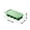 Green, variant on weibbin 2025 Ice Cube Tray with Lid and Bin Quick-Fill Ice Cube Mold for Freezer Easy Press to Release White No-Touch Ice Cube Trays, Soft Bottom