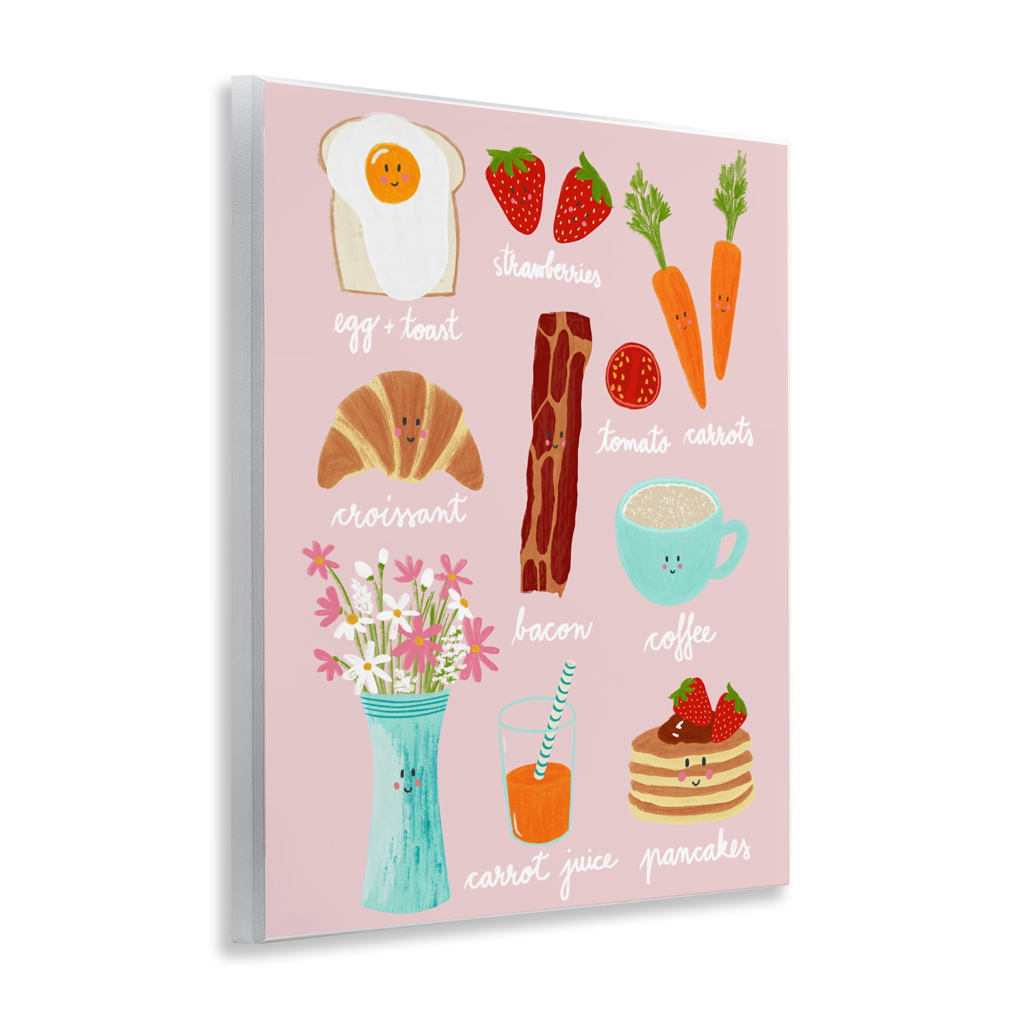 Stupell Industries Lush Summer Breakfast Wall Plaque Art, design by Metka Hiti