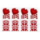 thumbnail image 2 of 8 Uds. Románticos adhesivos para ventana de San Valentín, pegatinas para ventana, corazón extraíble, pegatinas para nevera, calcomanías de par Fernando pegatinas de pared, 2 of 6