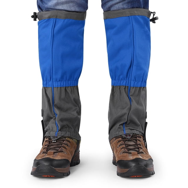 1 Paire de Leggings de Randonnée et d'Escalade pour Extérieur, Imperméables, pour Hommes, Noir