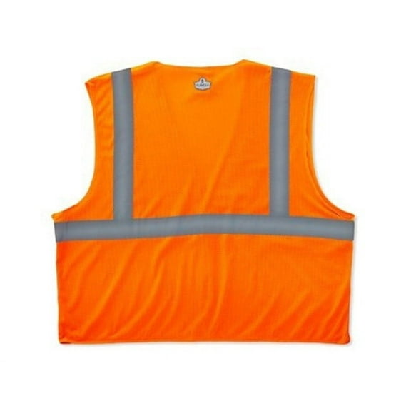 Ergodyne Glowear 8210HL Type R Class 2 Economy Mesh Vest, Lime, L/XL