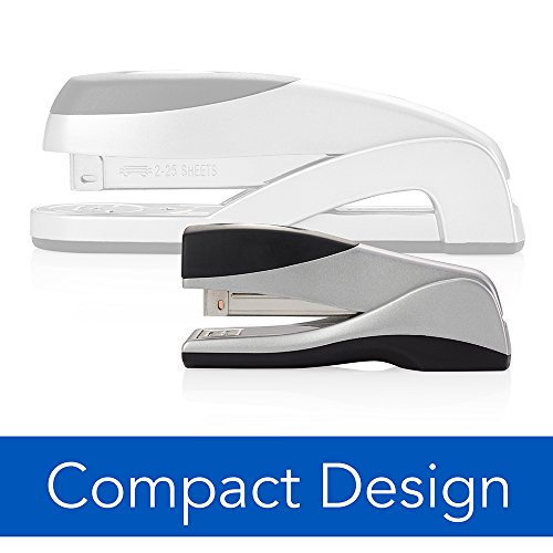 Acco Brands Swi87816 Optima Grip Silver - Compact Stapler