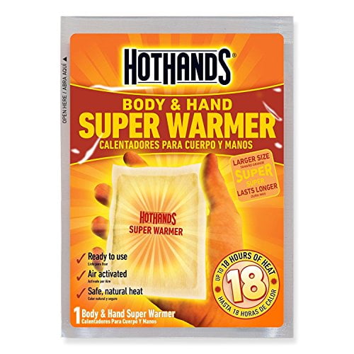 HotHands Body & Hand Super Warmers (80 Pack With Carrying Pouch) by HotHands