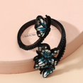 thumbnail image 4 of Dames Mode Papillon Ouvert Bague Diamant de Couleur Taille Unique Bague Bijoux, 4 of 5