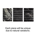 thumbnail image 3 of Creative Co-Op Mélange Marble Soap Dish, Black and Beige, 3 of 4