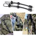 thumbnail image 4 of 2 piezas de hebilla de fijación de cuerda elástica para mochila, cuerda de fijación para bastones de senderismo y acampada, 4 of 5