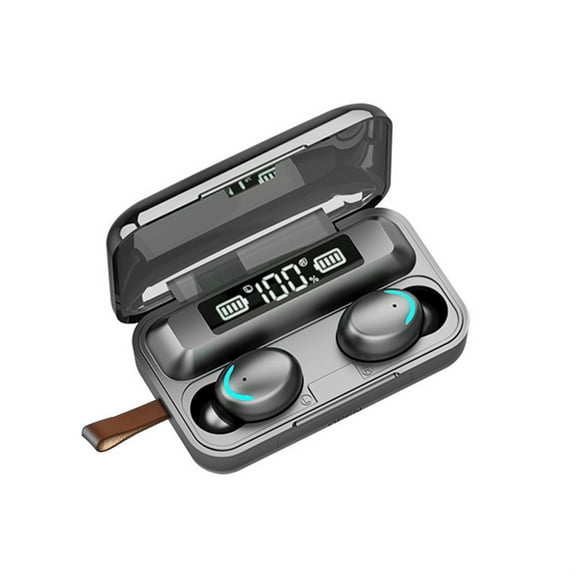 Wovilon Bluetooth Earbuds With Charging Case And Cable Long Endurance Touch Support Bt Earphone Led Battery Display Noise Reduction Earphone For Music, Game Low Latency Earphone